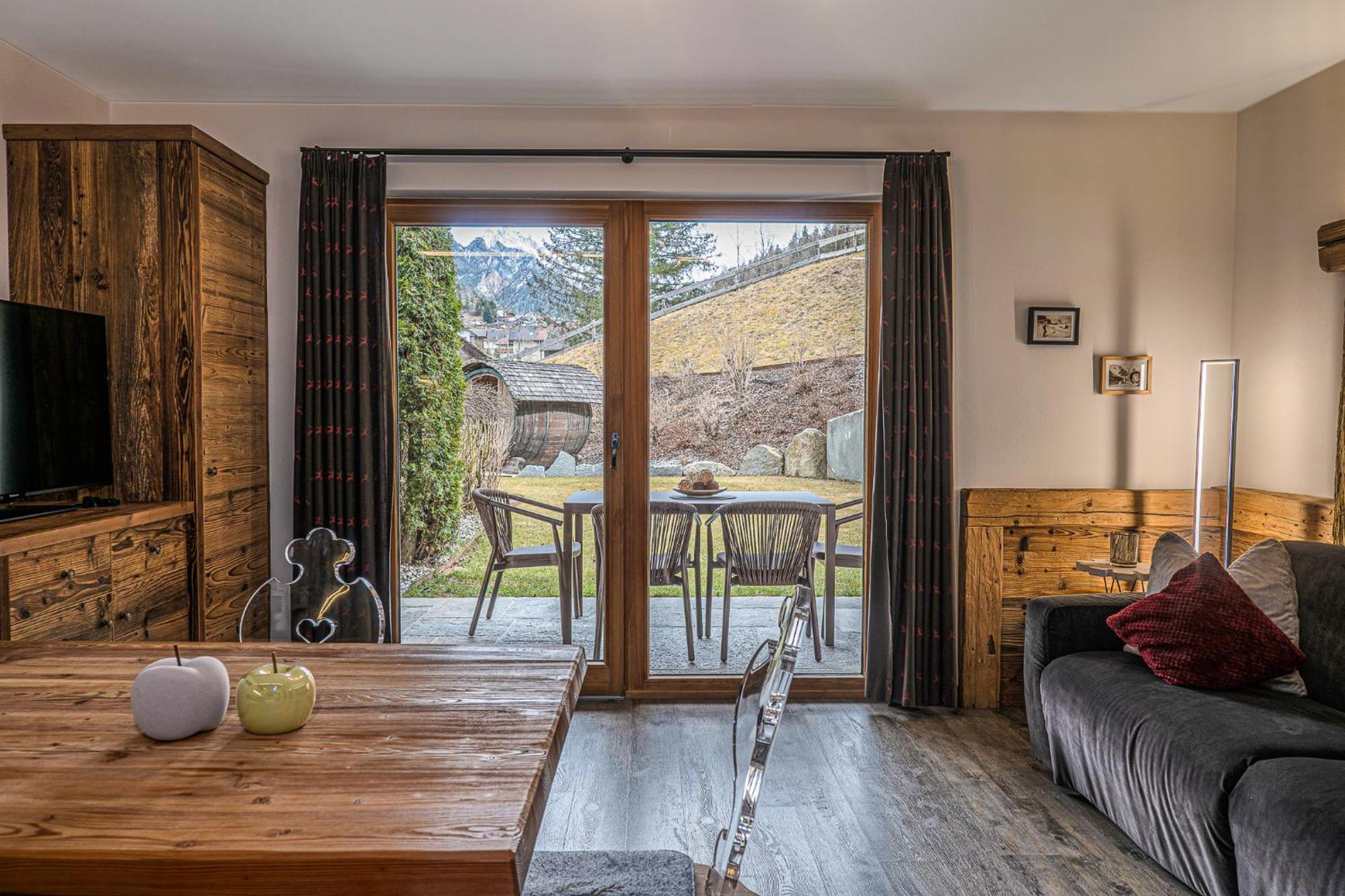 Alpine Mountain Chalet San Vigilio Di Marebbe Eksteriør bilde
