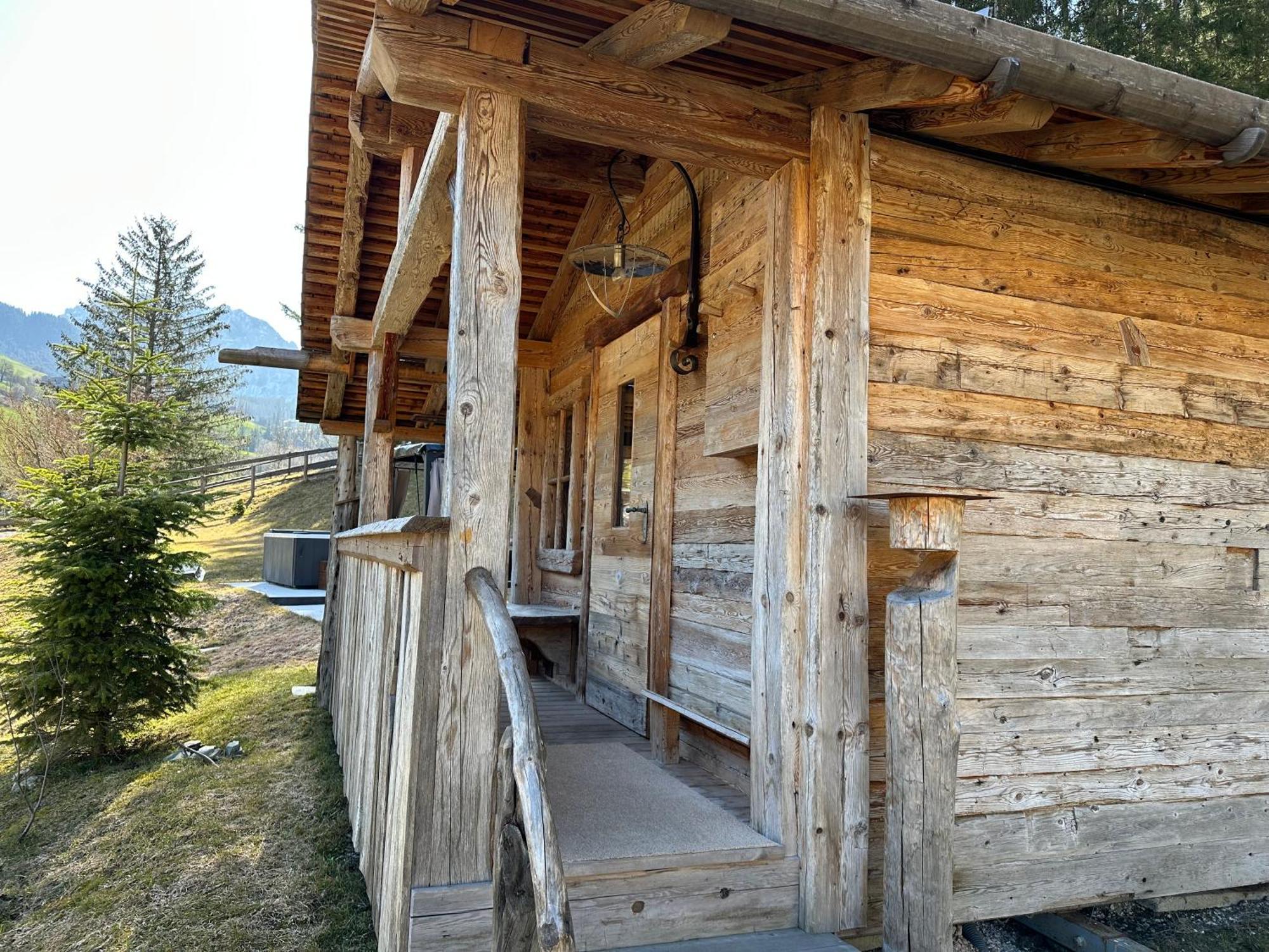 Alpine Mountain Chalet San Vigilio Di Marebbe Eksteriør bilde