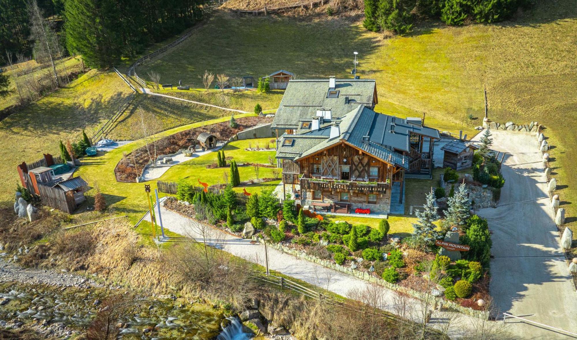 Alpine Mountain Chalet San Vigilio Di Marebbe Eksteriør bilde