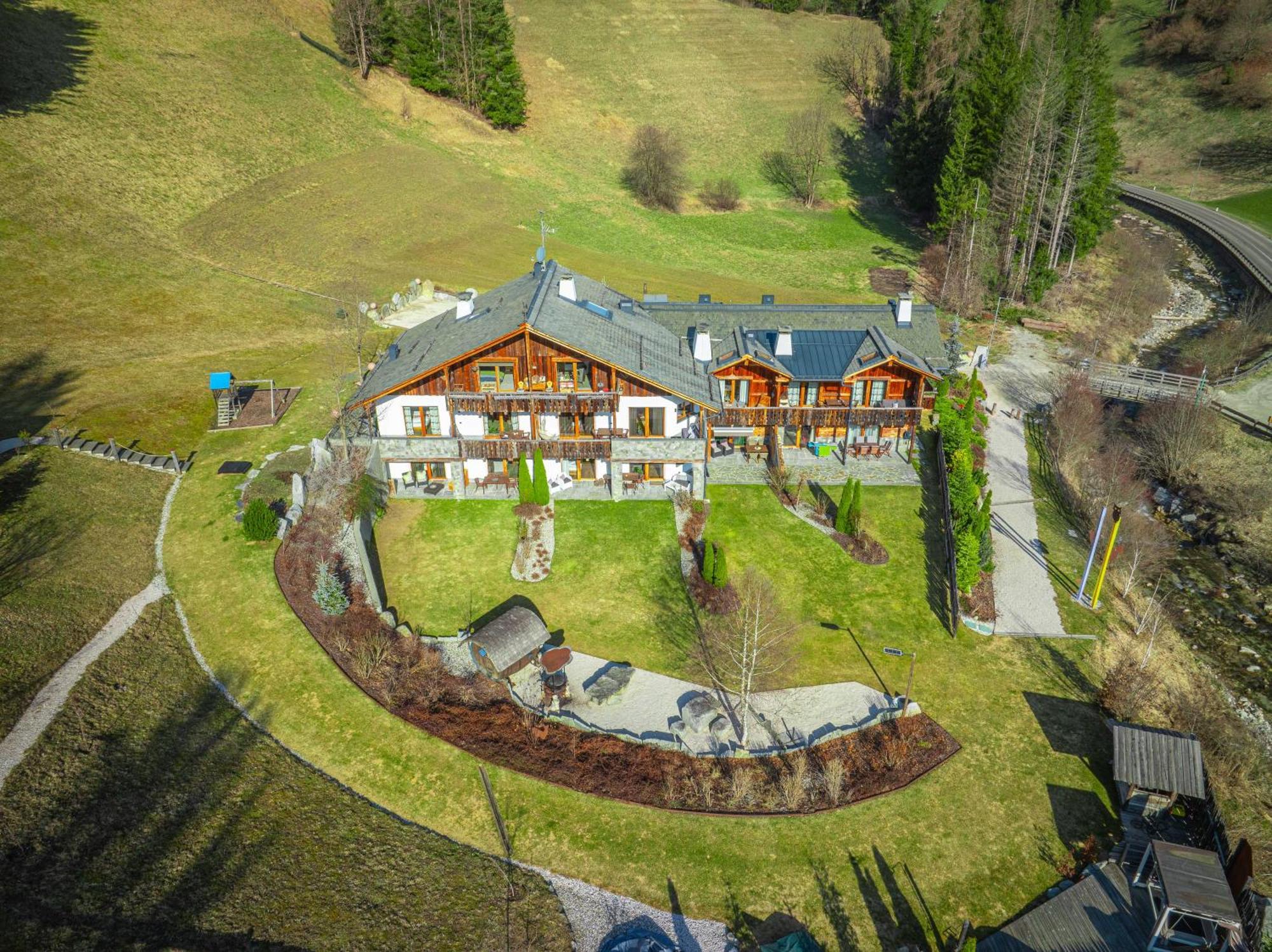 Alpine Mountain Chalet San Vigilio Di Marebbe Eksteriør bilde